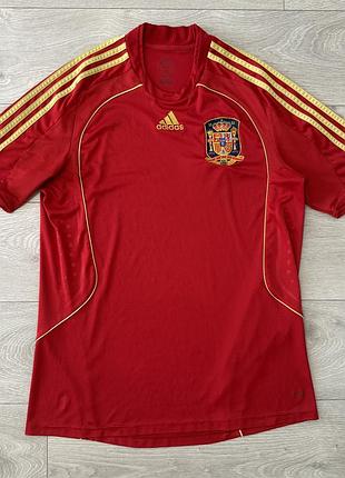 Вінтажна футбольна джерсі футболка адідас іспанія adidas spain vintage 2008, l, оригінал