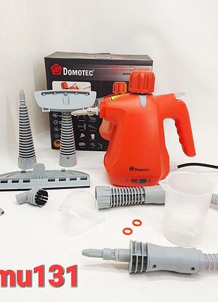 Пароочисник domotec ms-1372 1000вт резервуар на 350мл