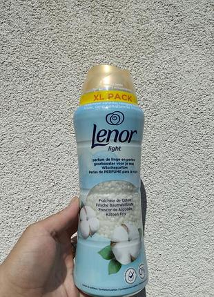 Парфум для прання lenor light frische baumwollblüte xl pack 495 г – аромат свіжої бавовни