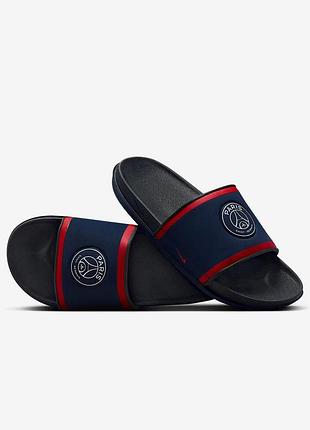Оригинальн! сша! мужские тапочки nike offcourt slide ppsg fz3190-400 шлепанцы новое состояние