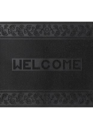 Резиновый придверный коврик livarno home 40×60 см 463698 welcome