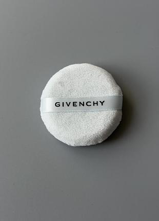Паф givenchy пуховка для пудри спонж
