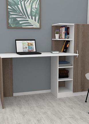 Компьютерный стол flashnika lega 11 (1550мм x 500мм x 1234мм)