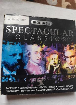10 cd box set spectacular classics.диски в чудовому стані.ціна за комплект.
