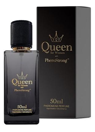 Женские духи с феромонами pherostrong queen для привлечения мужчин с гранатом и юзу, 50 мл