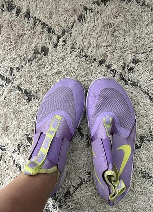 Nike flex runner в сиреневом цвете