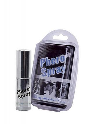 Чоловіча туалетна вода з феромонами для приваблення жінок ruf phero spray 15 мл