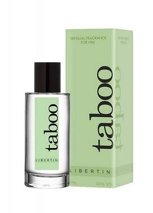 Чоловіча туалетна вода з феромонами ruf taboo libertin 50 мл