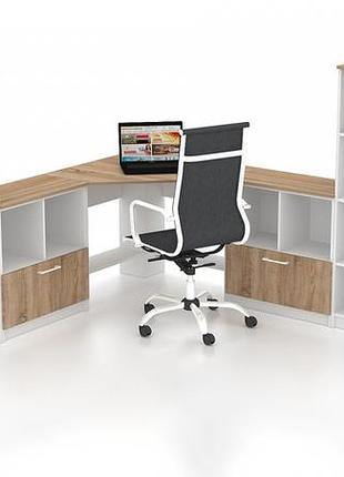 Комплект офисной мебели flashnika simpl 25 (2300мм x 2300мм x 1446мм)