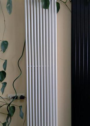 Радіатор вертикальний praktikum 1 h-1800 мм, l-387 мм betatherm нижнє підключення