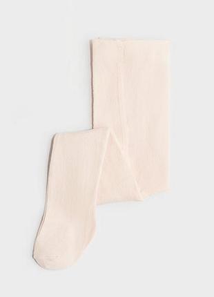 Колготки хлопковые для девочки h&m 0493103-081-1_0756095_ 110-116 см (4-6 years) розовый