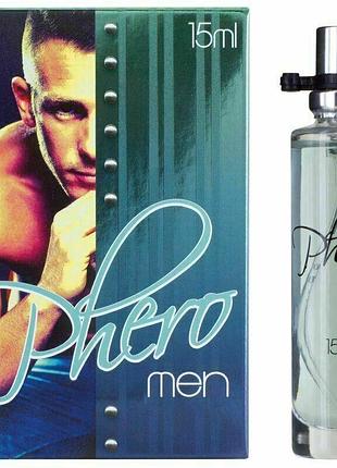 Чоловічі парфуми з феромонами cobeco pheromen для привернення жінок, свіжий аромат, 15 мл