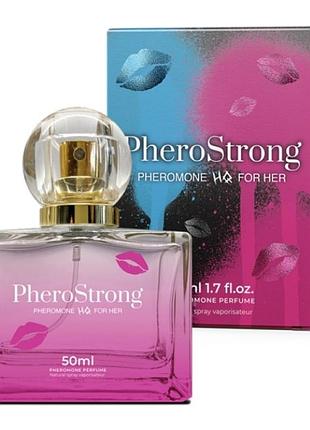 Женские духи с феромонами pherostrong hq с нотами бергамота, жасмина и ванили, 50 мл