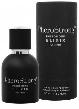 Чоловічі духи з феромонами pherostrong elixir з нотами іланг-ілангу та сандалу, 50 мл