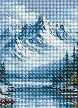 Алмазная мозаика - морозное дыхание леса ©art_selena_ua