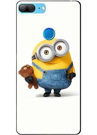 Чехол силиконовый для huawei honor 9 lite с рисунком миньон боб