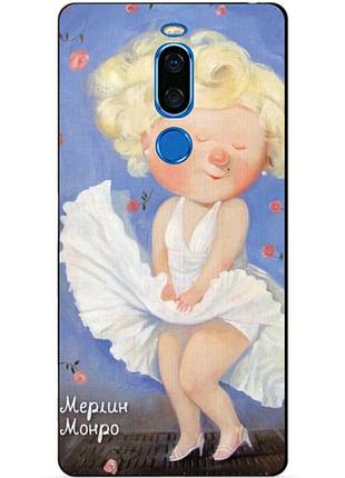 Силіконовий чохол для meizu x8 з малюнком гапчинська монро