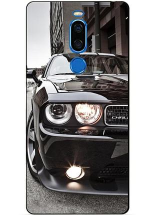 Чехол силиконовый для meizu x8 с рисунком мустанг