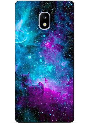Силиконовый бампер чехол для samsung j330 galaxy j3 2017 года с рисунком млечный путь