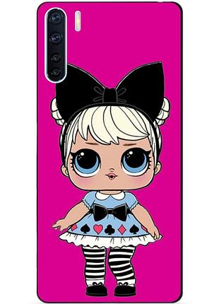 Силіконовий бампер чохол для oppo a91 з малюнком лялечка lol