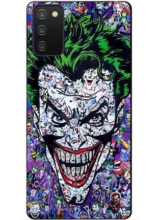 Силіконовий бампер чохол для samsung a03s з малюнком джокер
