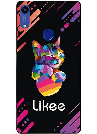 Силіконовий бампер чохол для huawei honor 8a з малюнком fortnite