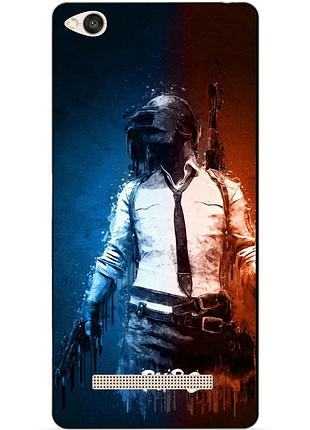 Силіконовий бампер чохол для xiaomi redmi 5a з малюнком pubg