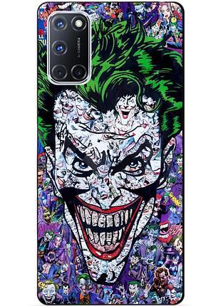 Силіконовий бампер чохол для oppo a72 з малюнком джокер