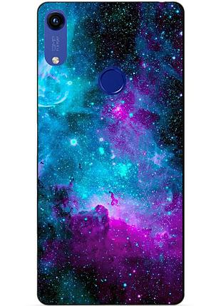Силіконовий чохол для huawei honor 8a з малюнком галактика