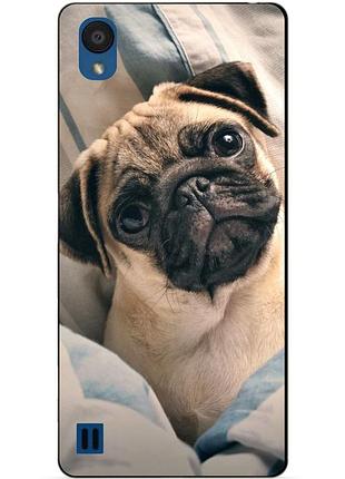 Чохол силіконовий для zte blade a5 2019 з малюнком фото мопса