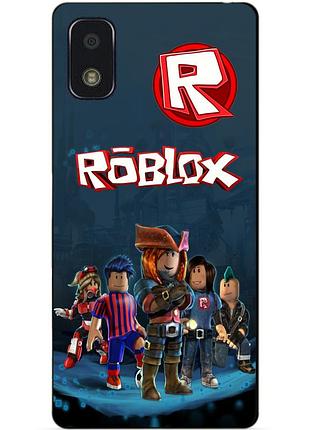 Силіконовий чохол бампер для zte blade l210 з малюнком roblox роблокс
