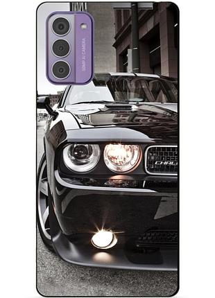 Силіконовий чохол бампер для nokia g42 з малюнком dodge додж машина авто
