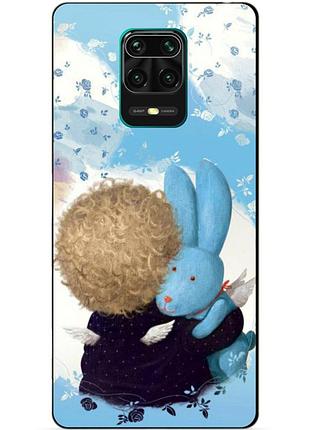 Силіконовий бампер чохол для xiaomi redmi note 9s/note 9 pro з малюнком улюблений зайчик