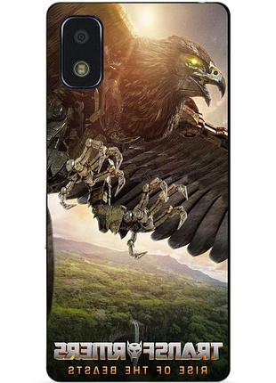 Силіконовий чохол бампер для zte blade l210 з малюнком ейрейзор зверобати трансформери transformers