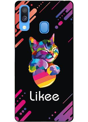 Силіконовий бампер чохол для samsung a20s 2019 galaxy a207f з малюнком бравл старс