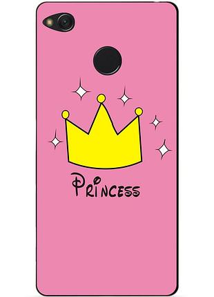 Силіконовий чохол бампер для xiaomi redmi 4x з малюнком princess
