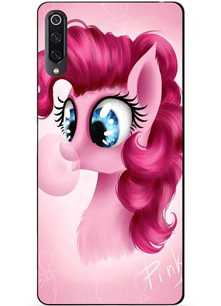 Силиконовый чехол бампер для xiaomi mi 9 с рисунком пони пинки пай
