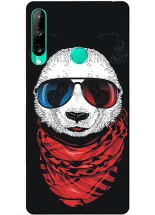 Силіконовий чохол бампер для huawei p40 lite e з малюнком панда