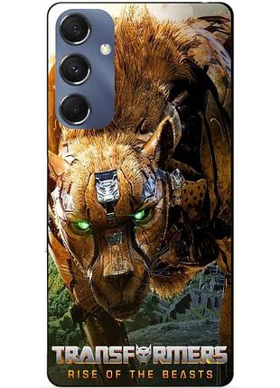 Силиконовый чехол бампер для samsung m34 5g с рисунком читор звероботы трансформеры transformers