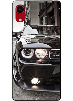 Силіконовий чохол бампер для iphone xr з малюнком dodge додж машина авто