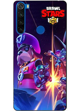 Силиконовый чехол бампер для xiaomi redmi note 8t космоопера старр