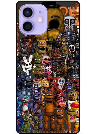 Силіконовий бампер чохол для iphone 12 з малюнком freddy фредді аніматроніки