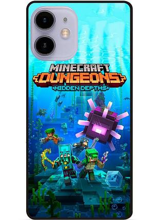 Силіконовий чохол бампер для iphone 11 з малюнком майнкрафт minecraft