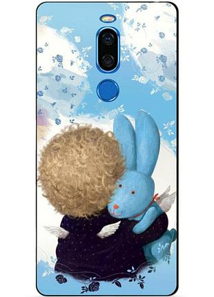 Силіконовий чохол для meizu x8 з малюнком гапчинська зайчик