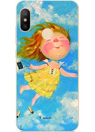 Силіконовий чохол для huawei p20 lite з малюнком я літаю