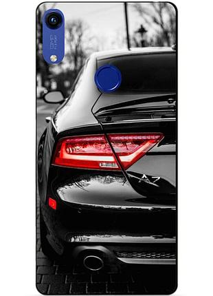 Силіконовий чохол для huawei honor 8a з малюнком audi