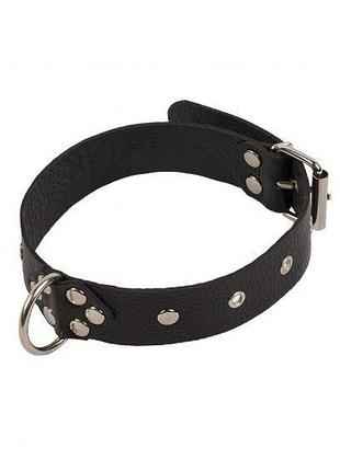 Ошейник dominant collar, black