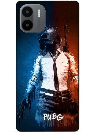 Силіконовий бампер чохол для xiaomi redmi a1/a2 з малюнком pubg
