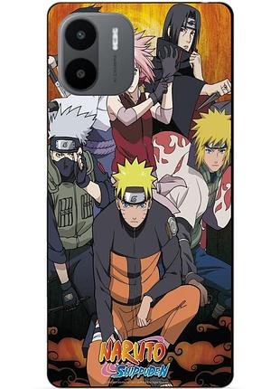 Силиконовый бампер чехол для xiaomi redmi a1/a2 с рисунком naruto аниме