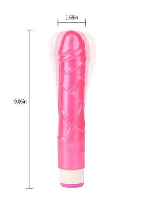 Вибромассажер basic pulsator,pink 2